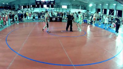 113 lbs Cons. Round 4 - Caleb Frazier, Michigan vs Parker Barry, Cory Clark Wrestling