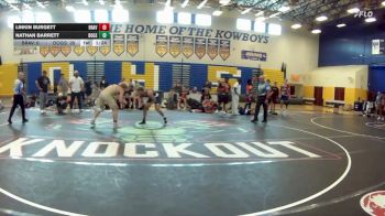 157 lbs Placement (16 Team) - Nathan Barrett, Alpha Dogs vs Linkin Burgett, Braves WC
