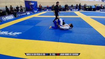 Michelle Da Silva Pessoa De Jesu vs Larah Nunes De Oliveira 2026 IBJJF Sul-Americano Criancas
