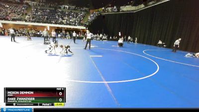 56 lbs Quarterfinal - Moxon Demmon, Iowa vs Dake Zwanziger, Immortal Athletics WC