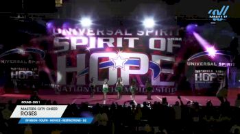 Masters City Cheer - Roses [2025 L1 Youth - Novice - Restrictions - D2 Day !] 2025 Spirit of Hope Grand Nationals