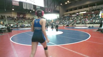 6A 115 lbs Quarterfinal - Eliana Bungitak, Har-Ber vs Lainey Raper, Conway