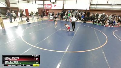 71 lbs Quarterfinal - Ezra Gamber, Shootbox Wrestling Club vs Josiah Grover, Box Elder Stingers