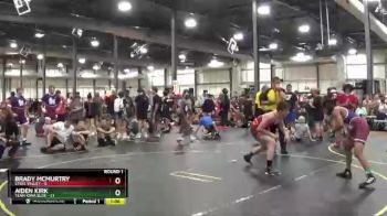 135 lbs Round 1 (6 Team) - Brady McMurtry, Steel Valley vs Aiden Kirk, Team Iowa Blue