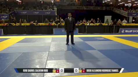 Diego Alejandro Rodriguez Rangel vs Rene Gabriel Calderin Rios 2026 Pan Kids Jiu-Jitsu IBJJF Championship