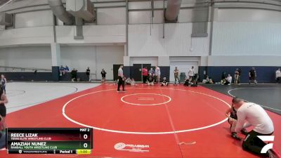 50 lbs Round 2 - Amaziah Nunez, Randall Youth Wrestling Club vs Reece Lizak, Texas Elite Wrestling Club