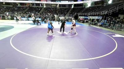 235 lbs Cons. Semi - Ava Gregg, Shaker vs Madeira Monchery, Middletown