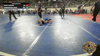 43 lbs Round Of 32 - Rhett Hopper, Piedmont vs Remmington Lewis, Port City Wrestling
