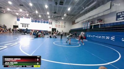 150 lbs Champ. Round 1 - Rodrigo Armas, Campbell County vs Jack Melger, Tongue River