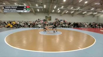 144 lbs Champ. Round 1 - Hunter Halliday, Broomfield vs Samuel Trujillo, Abraham Lincoln