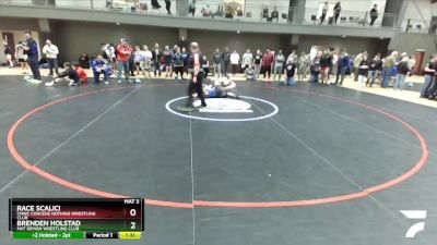 138 lbs Champ. Round 2 - Race Scalici, CNWC Concede Nothing Wrestling Club vs Brenden Holstad, Mat Demon Wrestling Club