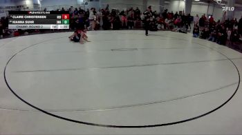 103 lbs Champ. Round 2 - Kianna Suhr, 308 Wrestling Academy vs Claire Christensen, Nebraska