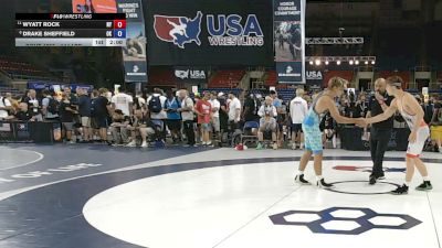 144 lbs Champ. Rd Of 16 - Wyatt Rock, New York vs Drake Sheffield, Oklahoma