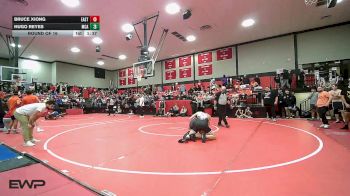 150 lbs Round Of 16 - Bruce Xiong, East Central HS vs Hugo Reyes, McAlester