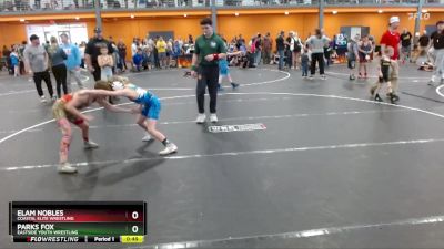 80 lbs Cons. Semi - Parks Fox, Eastside Youth Wrestling vs Elam Nobles, Coastal Elite Wrestling