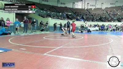 101 lbs Consi Of 16 #1 - Lacey Bookout, US Grant vs Sophia Nation, Del City JH