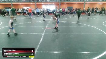 45 lbs Quarterfinal - Cameron Taylor, Cartel Wrestling vs Witt Grogan, JET