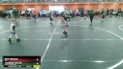 45 lbs Quarterfinal - Cameron Taylor, Cartel Wrestling vs Witt Grogan, JET