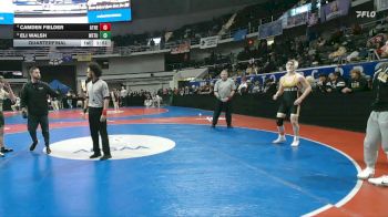 6A 132 lbs Quarterfinal - Eli Walsh, Wetumpka vs Camden Fielder, Athens