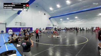 100 lbs Round 6 (10 Team) - Sano Restrepo, Vougars Honors vs Ben Marino, Savage Red