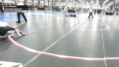 113 lbs Consi Of 32 #2 - Seth Drennen, WV vs Alexavier Orellana, MA