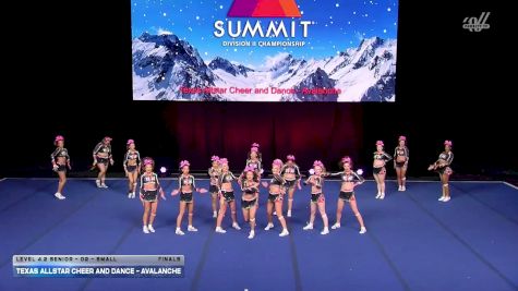Texas Allstar Cheer and Dance - Avalanche [2026 L4.2 Senior - D2 - Small Finals] 2026 The D2 Summit