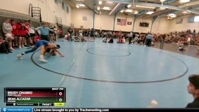 125-127 lbs Round 1 - Brody Cinabro, Fort Collins vs Sean Alcazar, Poudre