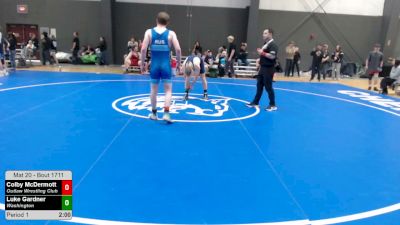 65 lbs Semis - Colby McDermott, Outlaw Wrestling Club vs Luke Gardner, Washington
