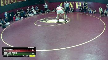 218 lbs Semifinal - Dylan Kiel, Folsom Wrestling Academy vs Michael Trejo, Eastvale Elite WC