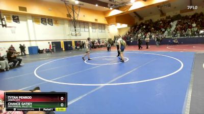 165 lbs Round 3 - Tytan Penrod, Joseph City vs Chance Gatiey, San Pasqual Valley Hs