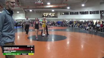 115 lbs Semifinal - Gracey Barry, Grand Haven vs Carolyn Geckler, Perry (Massillon)