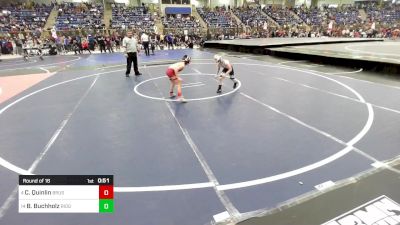 61 lbs Round Of 16 - Cael Quinlin, Brush vs Brock Buchholz, Ridge Wrestling