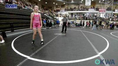 82 lbs Rr Rnd 3 - Bristol Walters, Elgin Wrestling vs Adyson Wagner, Choctaw Ironman Youth Wrestling