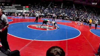 2A-157 lbs Cons. Round 1 - Colton Roberts, Franklin County vs Nick DeNapoli, Lovett School