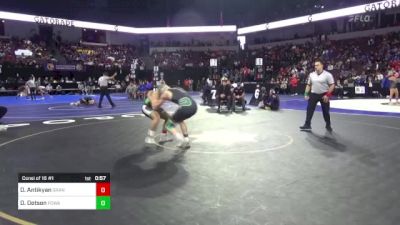 190 lbs Consi Of 16 #1 - Daniel Antikyan, Granada Hills vs Dominic Dotson, Poway