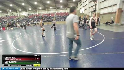 165 lbs Semifinal - Leif Larwin, COWA vs Logan Tull, Wasatch Wrestling Club