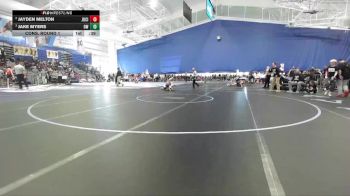 113 lbs Cons. Round 1 - Jayden Melton, Junction City vs Jake Myers, Olathe West