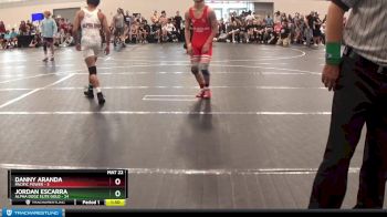 132 lbs Round 1 (6 Team) - Jordan Escarra, Alpha Dogz Elite Gold vs Danny Aranda, Pacific Power