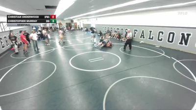 285 lbs Semifinal - Christian Underwood, Yucca Valley Wrestling vs Christopher Murray, Unattached