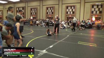 52 lbs Round 1 (6 Team) - Joseph D`Allesio, Triumph WC vs Colvin Smith, Revival Gray