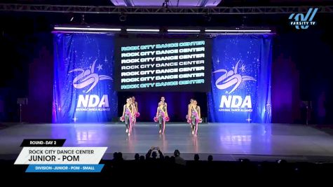 Rock City Dance Center - Junior - Pom [2025 Junior - Pom - Small Day 2] 2025 NDA All-Star National Championship