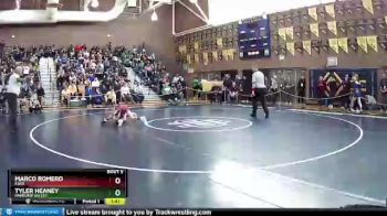 113 lbs Quarterfinal - Marco Romero, Elko vs Tyler Heaney, Pahrump Valley