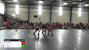 90 lbs Final - Elijah Blewitt, Sebolt vs Justus Heeg, Standfast