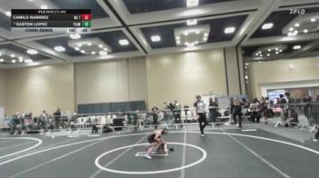 43 lbs Consolation - Camilo Ramirez, No Team vs Easton Lopez, Team Coalinga