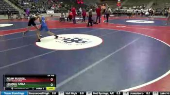 6 lbs Cons. Round 3 - Adam Russell, Fayetteville High vs Chance Raila, Bryant High