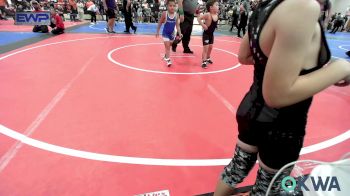 55 lbs Quarterfinal - Kinsey Mabe, Quezada Wrestling Academy vs Dylan Lockwood, Heat