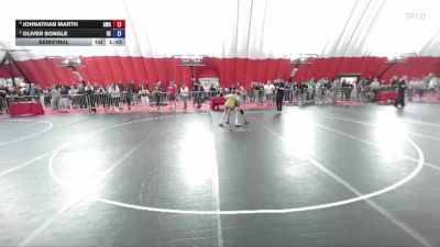 138 lbs Semifinal - Johnathan Marth, Askren Wrestling Academy vs Oliver Bongle, RT Elite