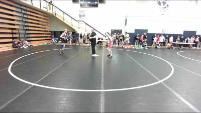 106 lbs Cons. Round 2 - Drew Murante, IL vs Mason Bruber, NE