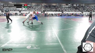 161 lbs Consi Of 16 #2 - Bram Burcham, Coweta vs Gunner Chambers, Choctaw Jh