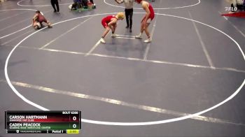 157 lbs 1st Place Match - Carson Hartmann, Shakopee Mat Club vs Caden Peacock, Scoring Edge Wrestling Center
